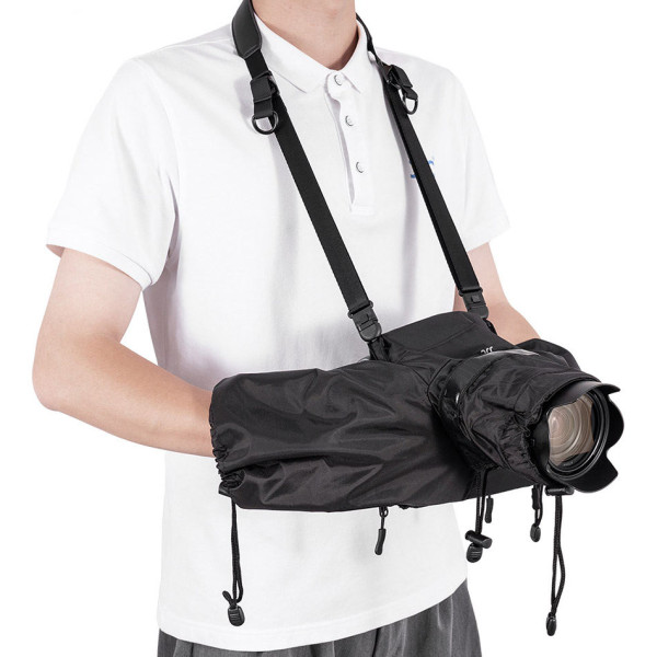 купить дождевой чехол для беззеркальной камеры чёрный