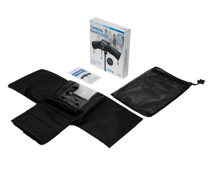 JJC RC-SBK Дождевой чехол для беззеркальных фотокамер, чёрный цвет