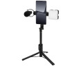 телескопический штатив монопод магнитный для смартфона и экшн камеры чёрный