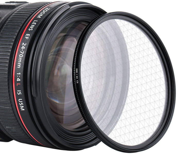 шести лучевой звёздный светофильтр 58мм