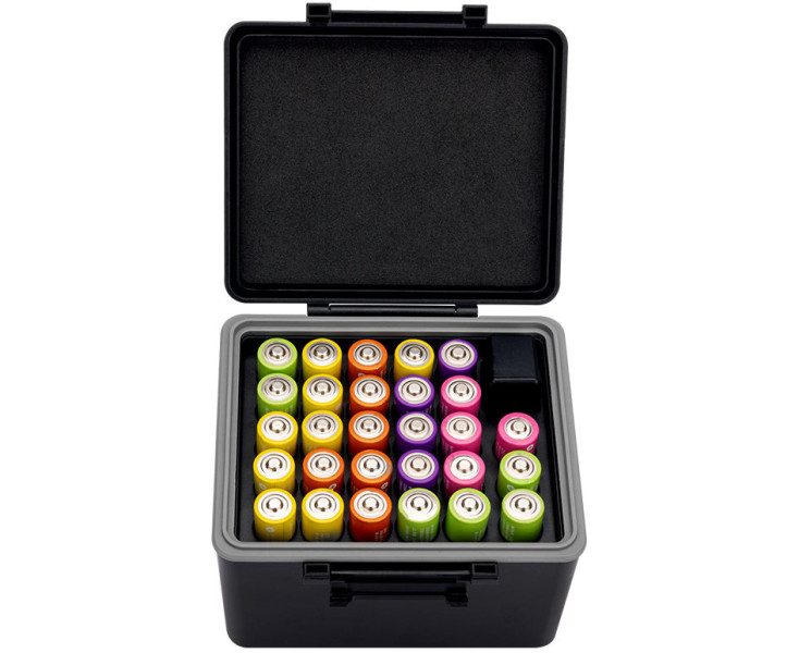 водонепроницаемый бокс на двадцать воесмь AAA батарей