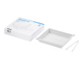 JJC DT-1012 WHITE Кювета для проявки фотобумаги и плёнки белый цвет, с щипцами