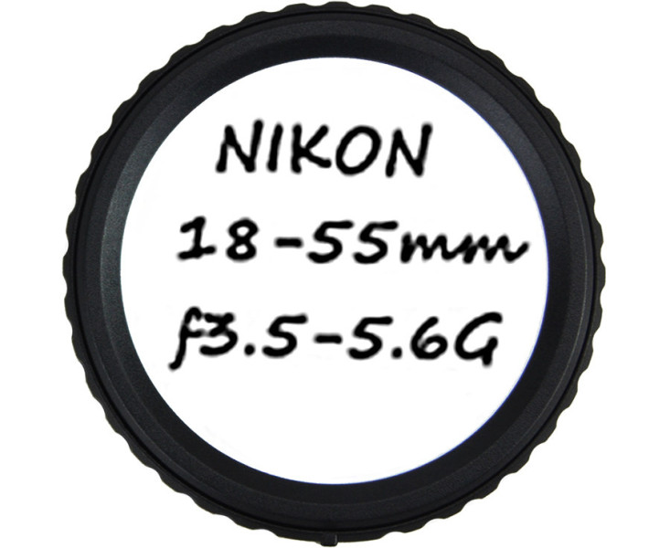Задняя крышка на объективы Nikon