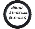 Задняя крышка на объективы Nikon