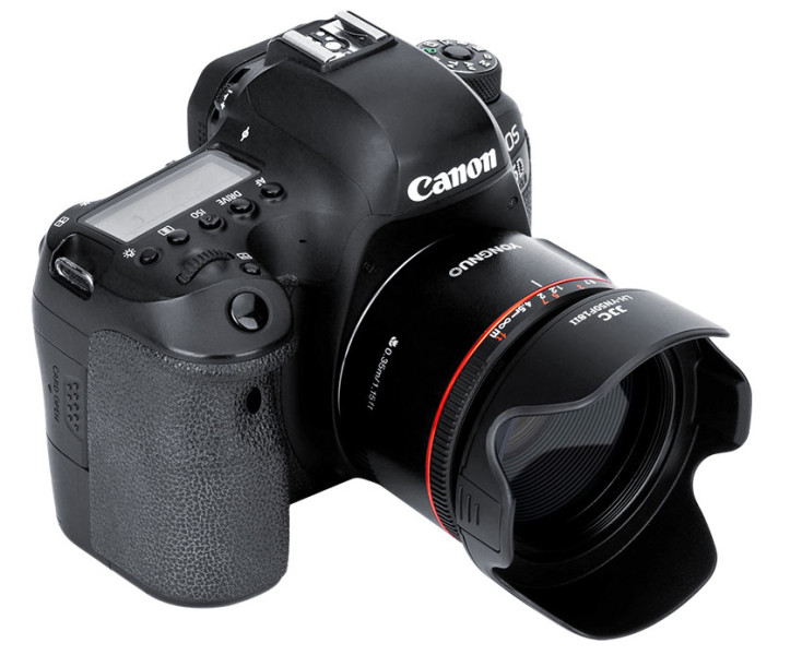 чёрная лепестковая бленда для объектива Yongnuo YN 50mm f/1.8II