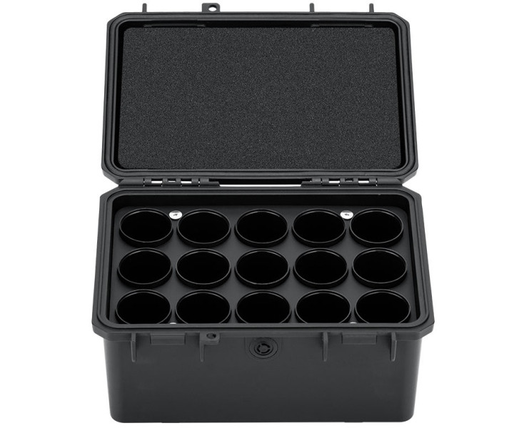 ударопрочный защитный бокс на 15 катушек среднеформатной 120 фотоплёнки