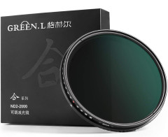 Светофильтр Variable ND 86 мм Green.L MRC Waterproof (ND2-ND2000)