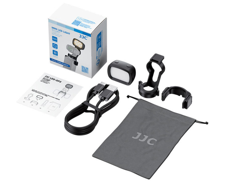 JJC LED-OP3 Мини LED свет для DJI Osmo Pocket 3