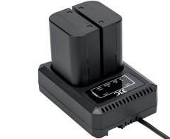 Зарядное USB устройство для двух аккумуляторов Olympus BLX-1