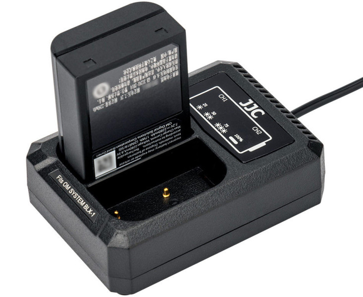 двойная зарядка для Olympus BLX-1