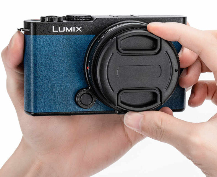 как установить светофильтр 58 мм на объектив Panasonic Lumix S 26mm f/8