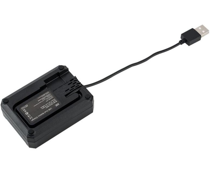 JJC DCH-BLS5 usb зарядное устройство для двух аккумуляторов Olympus BLS-5 / BLS-50 / BLS-1