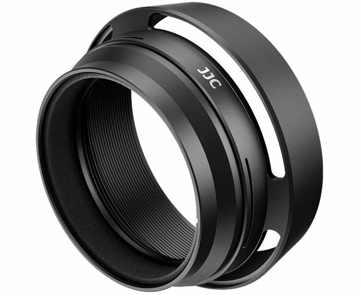 купить круглую бленду для Fujifilm X half тёмно серую