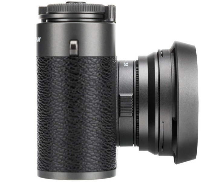 для Fujifilm X Half бленда круглая с адаптером 37мм тёмно-серая