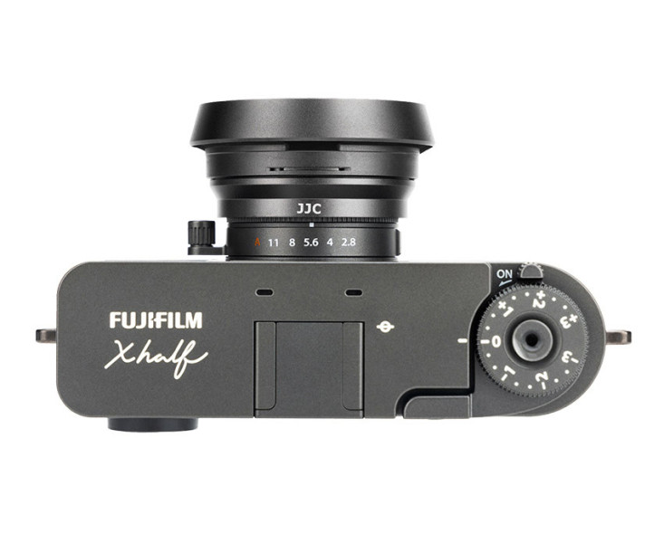 круглая бленда с адаптером светофильтров для Fujifilm X Half тёмно-серый цвет
