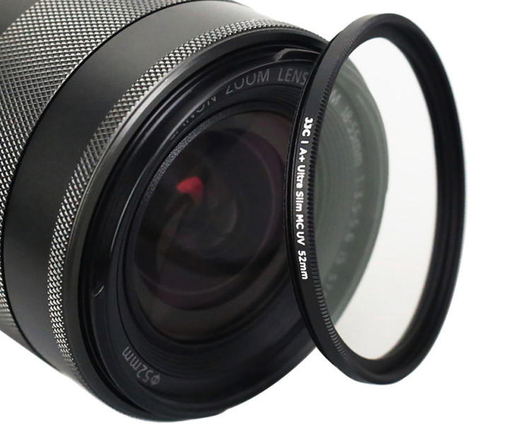 тонкий защитный фильтр на объектив 52 мм A+