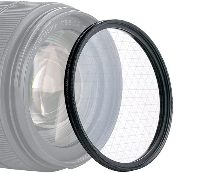 тонкий звездный фильтр 6 лучей 82 мм