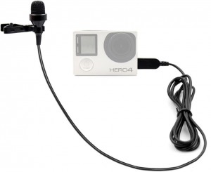 купить петличный микрофон для GoPro Hero 4
