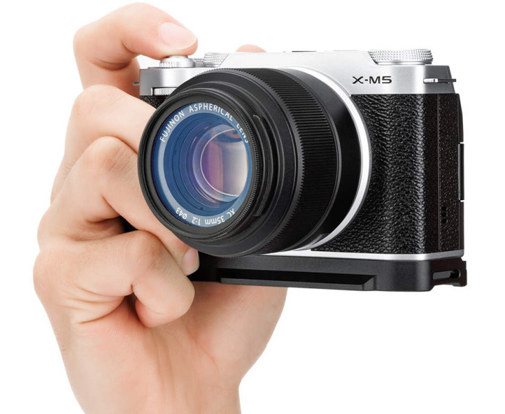JJC HG-XM5 BLACK L-образная рукоятка для Fujifilm X-M5, чёрный цвет