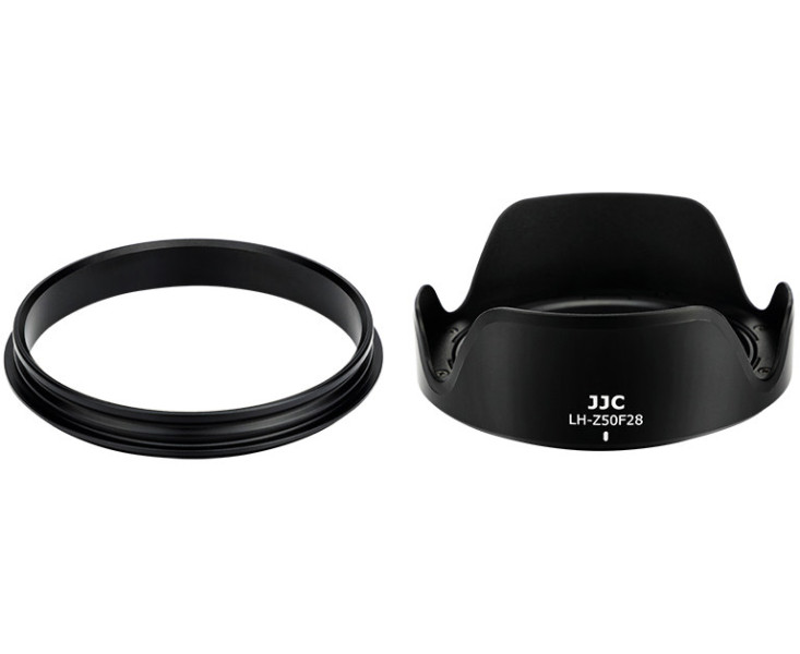 JJC LH-Z50F28 BLACK Бленда для объектива Nikon Nikkor Z MC 50mm f/2.8 Macro