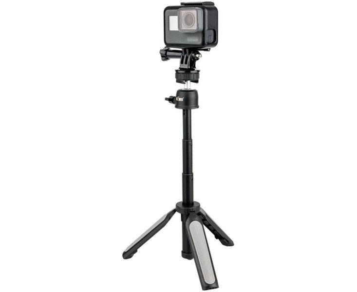 купить мини штатив выдвижной для смартфона и экшн камеры