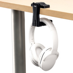 Держатель для наушников поворотный универсальный (чёрный цвет)