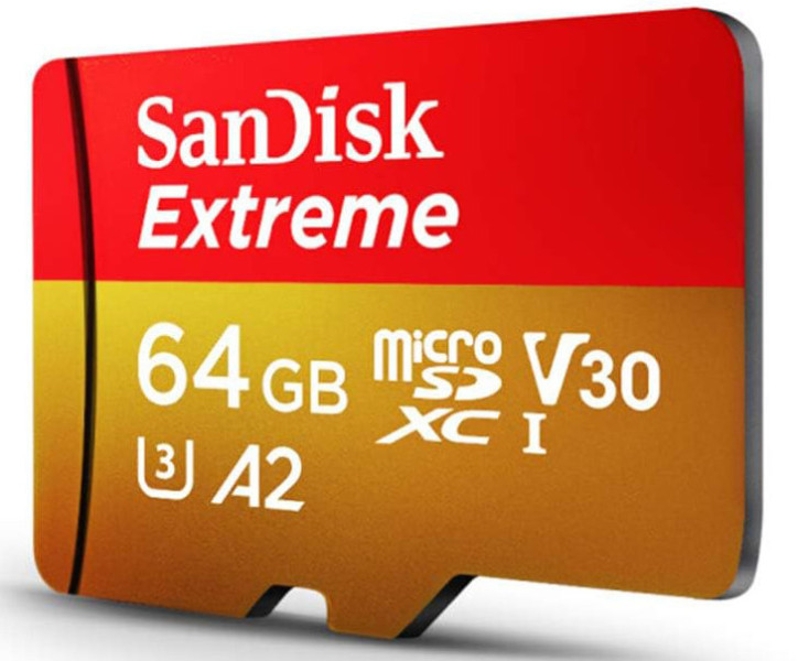 карта памяти microsd 64 гб sandisk Extreme купить