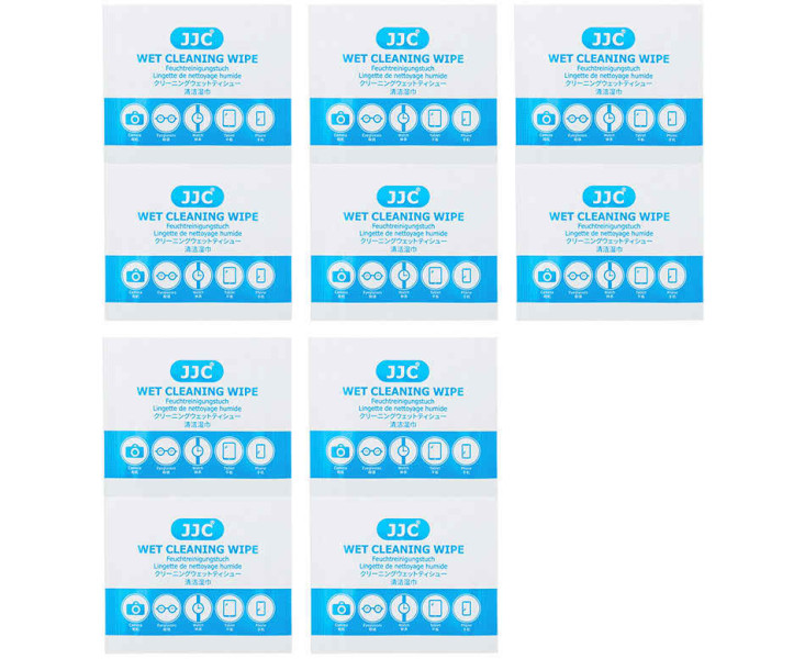 влажные салфетки для оптики 10 шт 15x12 см