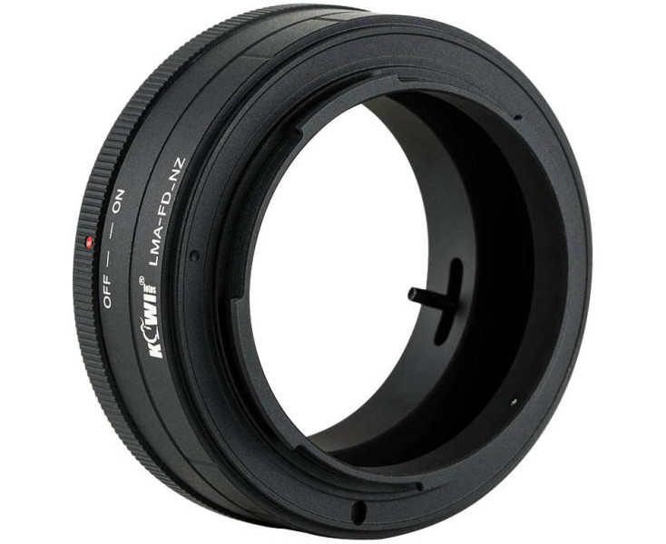Kiwifotos LMA-FD_NZ Адаптер переходник для установки объективов FD mount на камеры системы Nikon Z