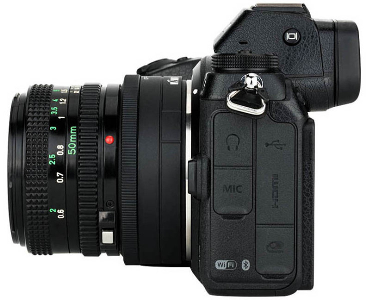 адаптер переходник FD mount на Z Nikon