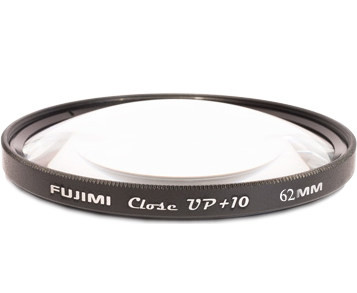 Купить макрофильтр 62 мм close-up +10 Fujimi