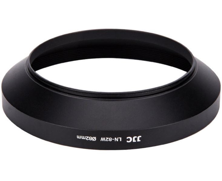 резьбовая металлическая широкоугольная бленда 82 мм