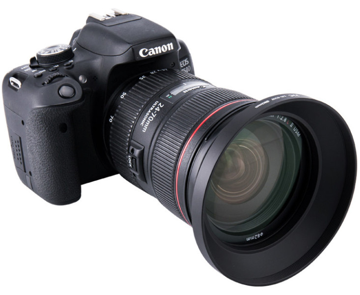 бленда 82 мм широкоугольная металлическая резьбовая