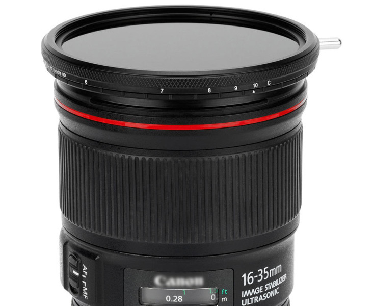 поворотный TrueColor светофильтр 55 мм ND2.5-ND1000