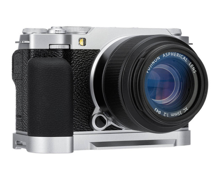 серебристая L-образная рукоятка для Fujifilm X-M5