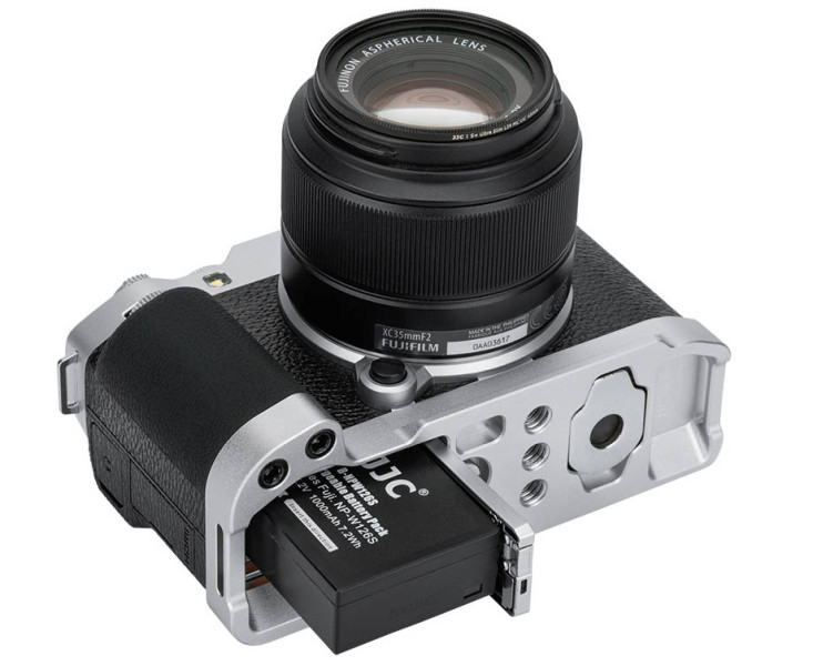 дополнительный хват серебристый для Fujifilm X-M5