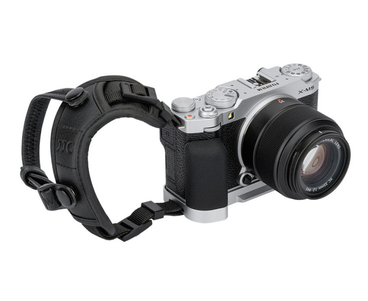 серебристая рукоятка для Fujifilm X-M5 улучшает ухват