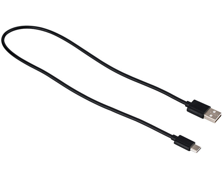 Дата кабель micro USB - USB в переплете металлический 1м черный тех.упаковка