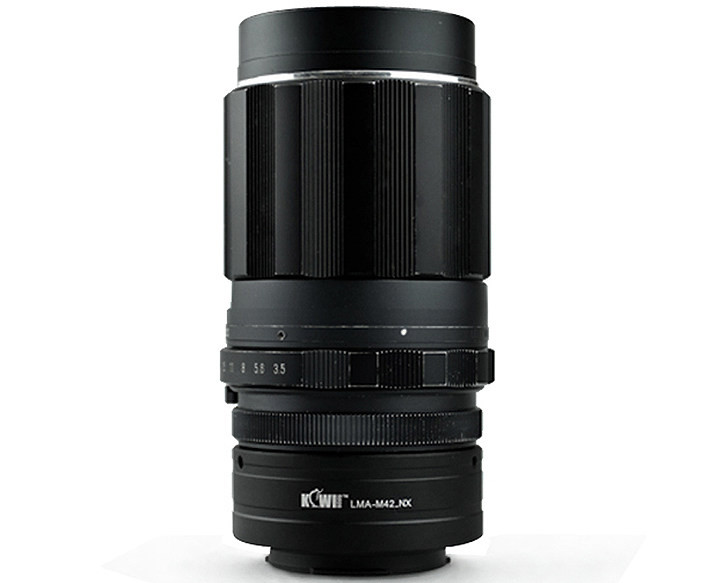 установить объектив M42 на камеру Samsung NX