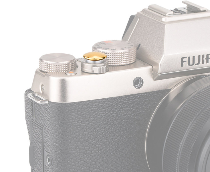 купить спусковую кнопку безрезьбовую тёмное золото