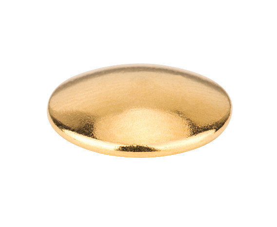 тёмное золото выпуклая мягкая спусковая кнопка