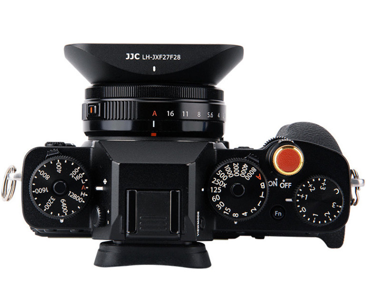 для Fujifilm XF 27mm f/2.8 R WR бленда металлическая