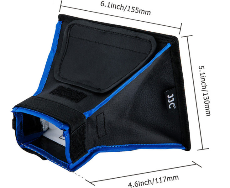 маленький софтбокс для вспышки с откидными окошками