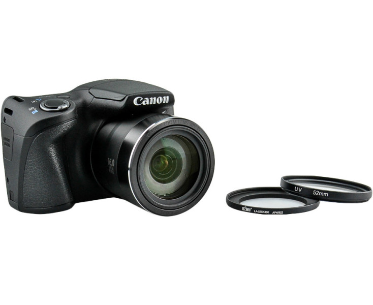 установить светофильтр на Canon SX400 IS