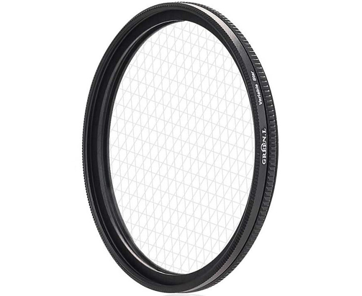 Купить звёздный восьми лучевой фильтр 82 мм Green.L