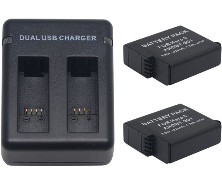 зарядить аккумулятор для GoPro 5