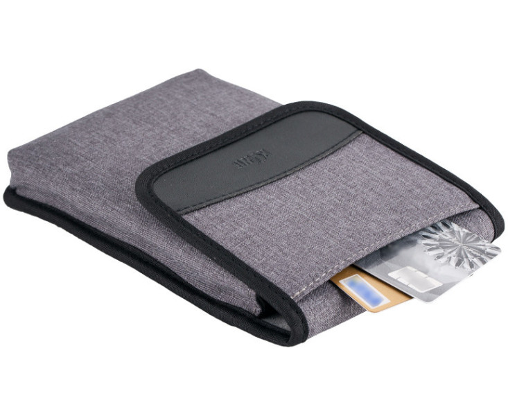 Kiwifotos KMP-SK1 GRAY Дорожный чехол органайзер для смартфона, документов, карт памяти, кредиток