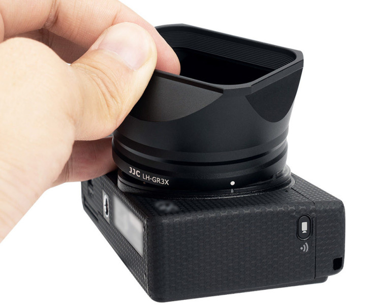 бленда для фотокамеры Ricoh GR IIIx с крышкой защитной