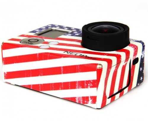 Защитная пленка для камер GoPro 3 / 3+ (флаг США)