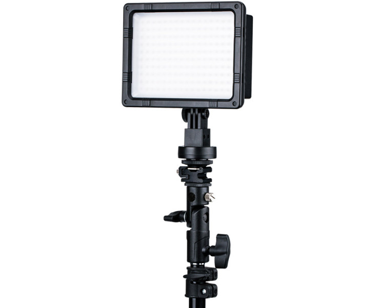 зонт и вспышку в стойку